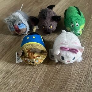 Set of 5 Miscellaneous Tsum Tsum Plush Characters